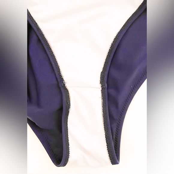 CUPSHE Navy Womens One Piece Swimsuit Size Small EUC - Picture 12 of 16